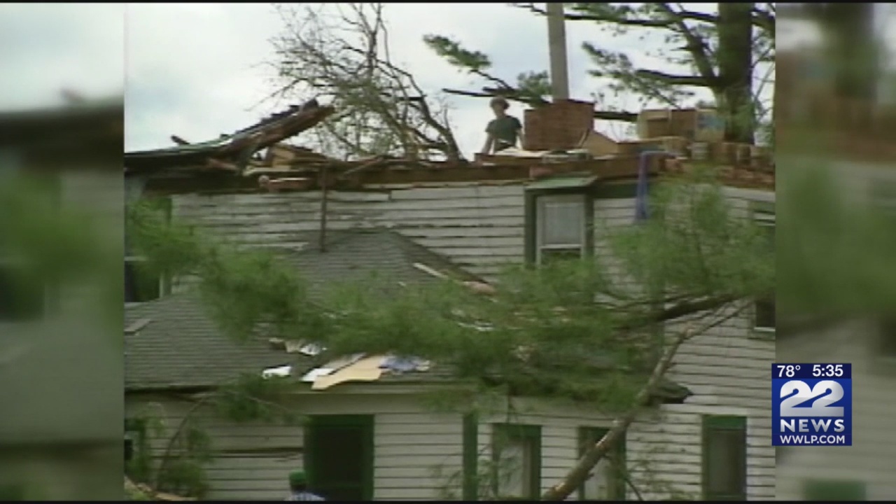 Thumbnail for the video titled "Friday is the 25th anniversary of deadly Berkshire County tornado"