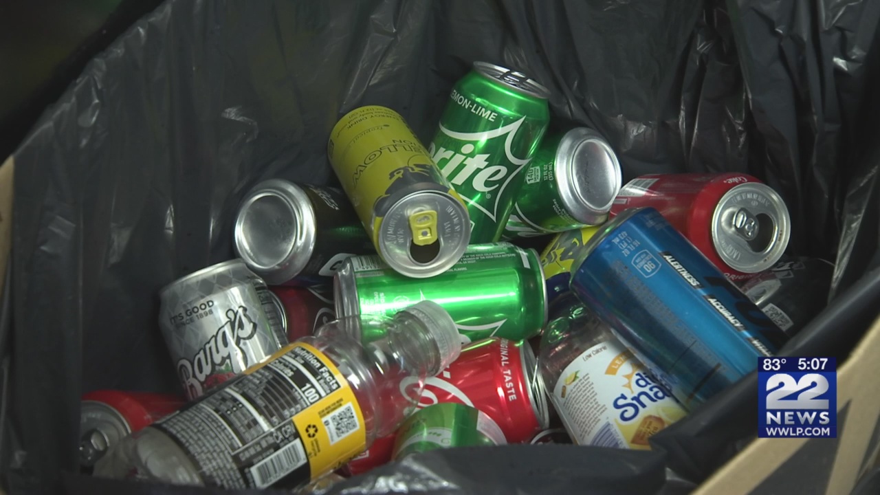 Thumbnail for the video titled "Got bottles and cans? State says you can start returning June 5"