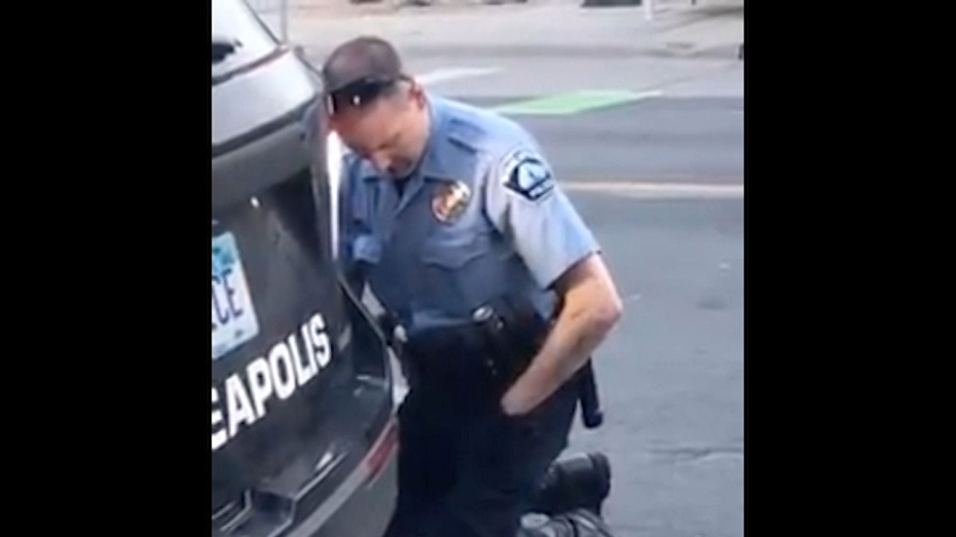 Thumbnail for the video titled "Officer from Floyd incident taken into custody"