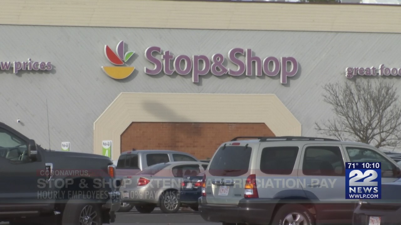 Thumbnail for the video titled "Stop & Shop extends pay raise for store employees"