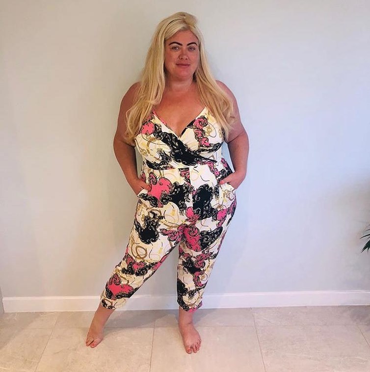 Gemma has been flaunting her weight loss on Instagram