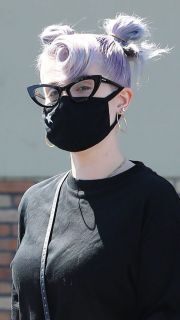 TV personality Kelly Osbourne, 35, was seen exiting a CVS Pharmacy in Los Angeles on Wednesday showing off her slender figure. 