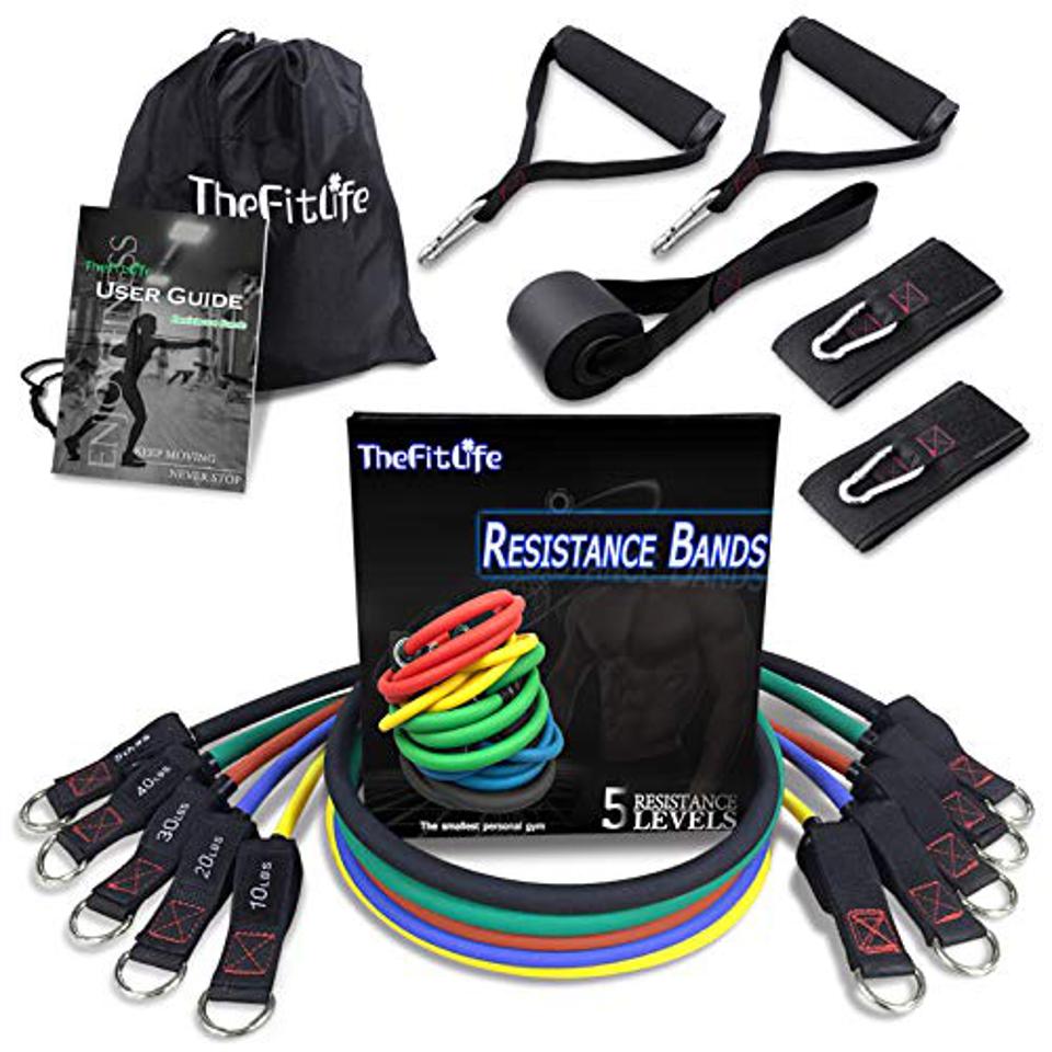 Amazon Prime Day TheFitLife Exercise Resistance Bands with Handles 